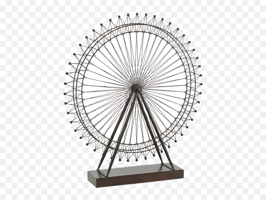 Covell Ferris Wheel Decor - Metal London Eye Png,Ferris Wheel Png