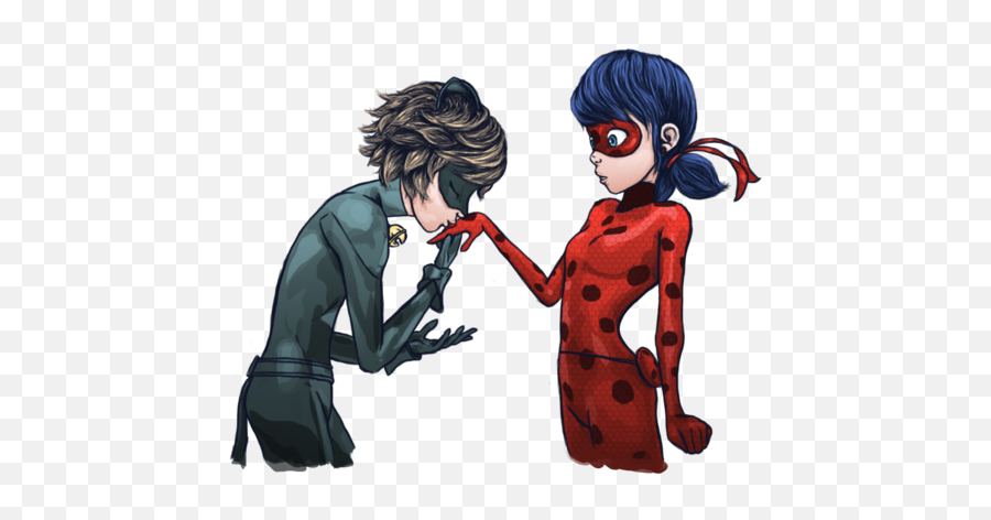 Miraculous Ladybug Chat Noir Png 6 Image - Transparent Ladybug And Cat Noir Png,Miraculous Ladybug Png