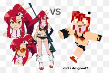 Gurren Lagann Yoko Littner Skin - Gurren Lagann Yoko Character Design Png,Gurren Lagann Png