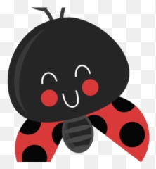 Happy Ladybug Clipart Transparent - Clip Art Png,Transparent Ladybug
