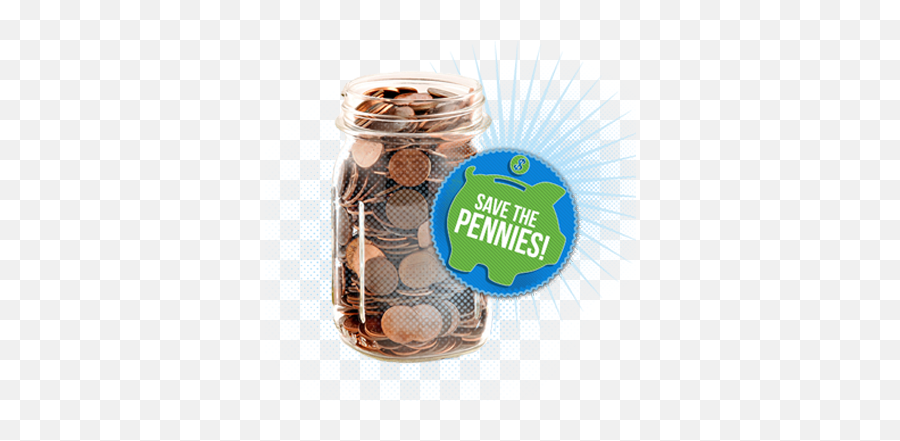 Save The Pennies With Pennywise Power - Food Storage Png,Pennies Png