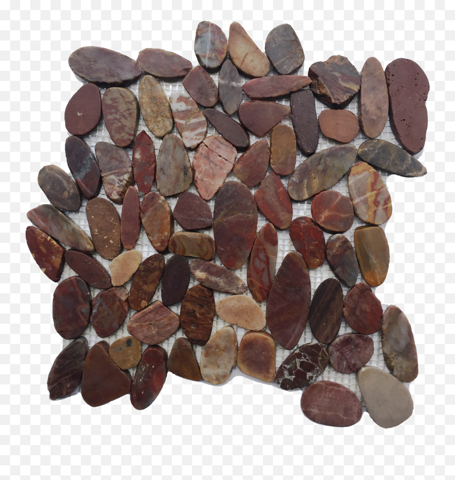 Red Marble Pebble - 12 X 12 Corundum Png,Pebble Png