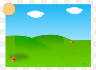 Meadow Clip Art - vector clip art online Park Cartoon Background Png
