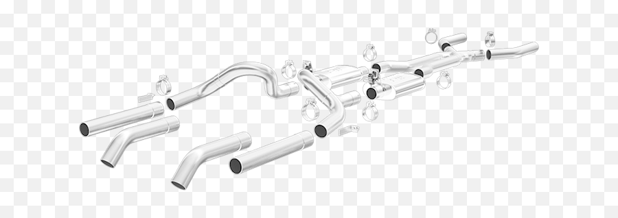 Magnaflow Exhaust System 25 Stainless Steel Mandrel Bend - Exhaust System 1967 Mustang 390 Png,Magnaflow Logo