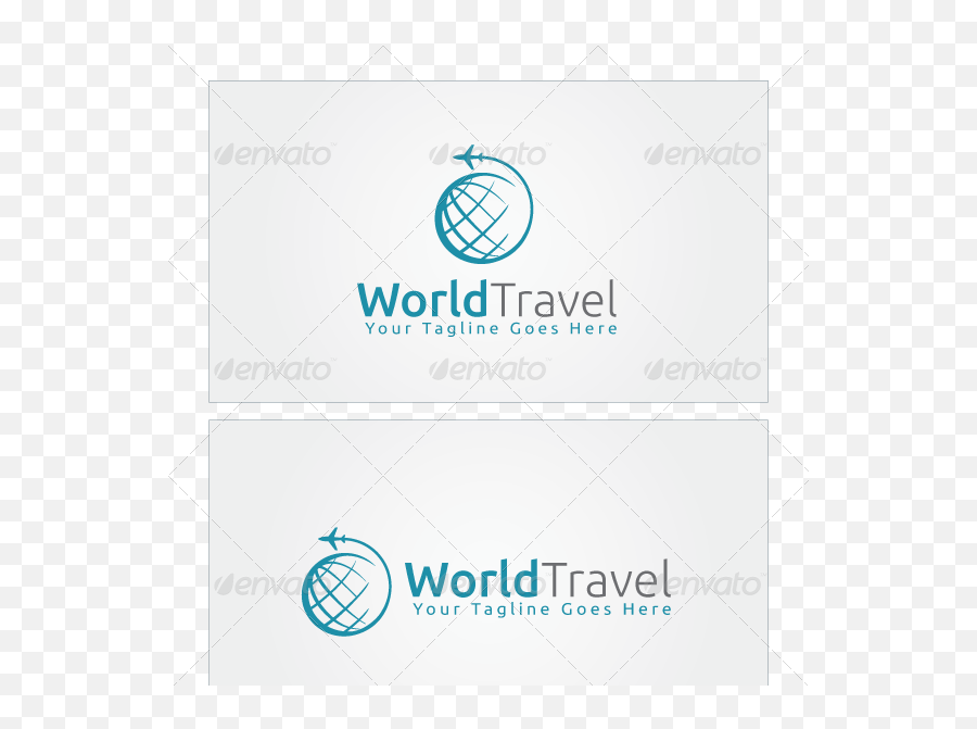 World Travel Logo Template - Graphic Design Png,Travel Logos