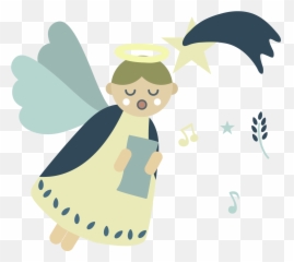 Cartoon Christmas Angel Vector Png - Clip Art,Christmas Angel Png