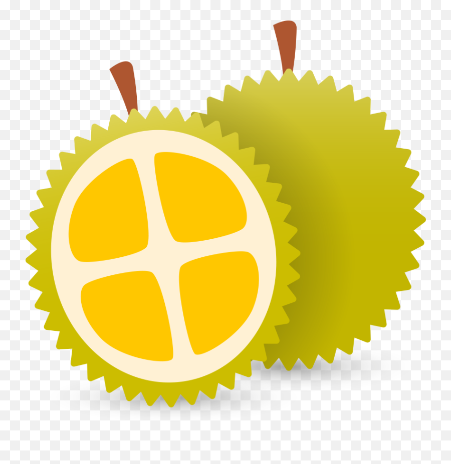 Durian Clipart Fruit - Star Corel Draw Png,Durian Png