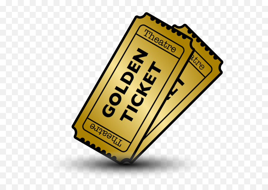 Golden Ticket System - Logo Clipart Full Size Clipart Rocket Salesman Of Th...