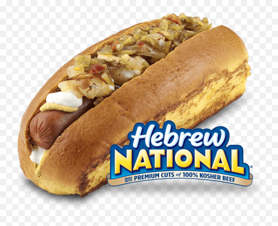 Hot Dog Clipart Footlong - Hebrew National Hot Dogs Bun Hebrew National Beef Franks Png,Transparent Hot Dog