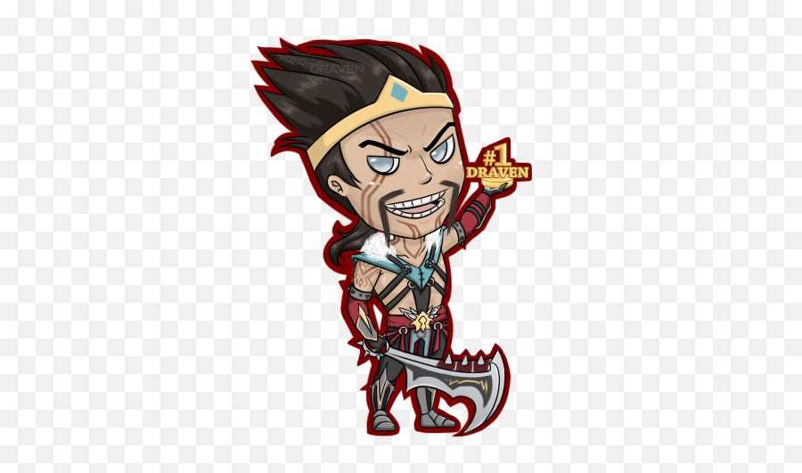 Download Imgur Hama Beads League Of - Fictional Character Png,Draven Draven Icon