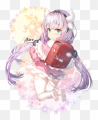 Download Hd Kanna Kamui Drawn By Aile - Kanna Kamui Kanna Chan Png,Kanna Kamui Png