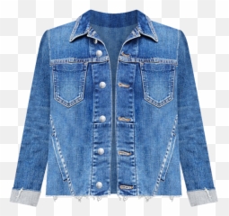 Janelle Slim - Fit Raw Denim Jacket Patch Pocket Png,Eileen Fisher Icon Coat
