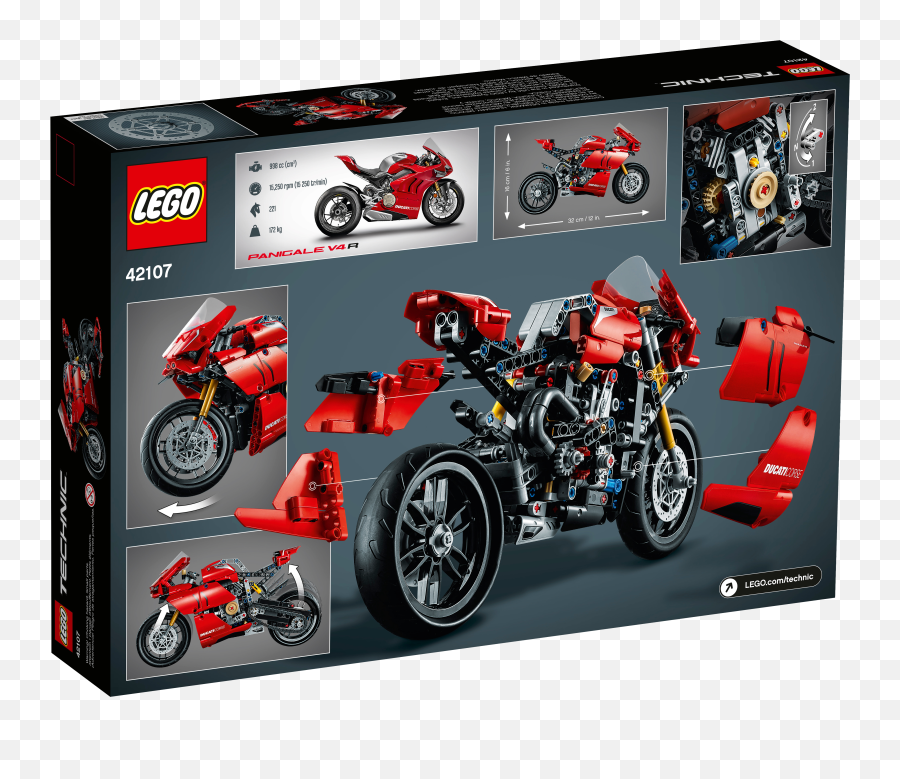 Ducati Panigale V4 R Lego Technic - Ducati Panigale V4 Lego Technic Png,Ducati Icon Red