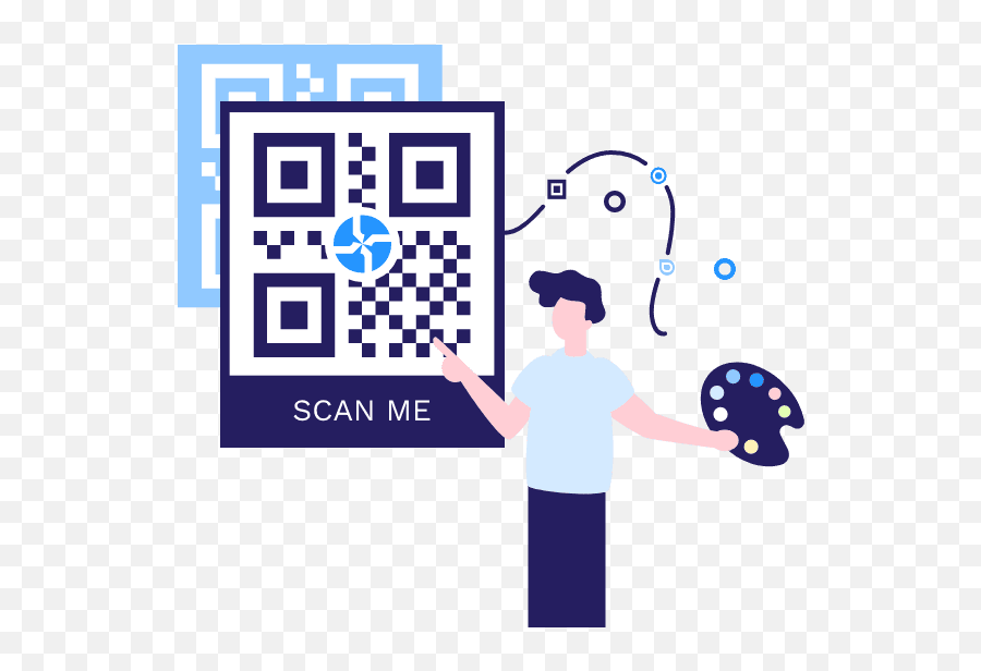Qr Code Generator With Logo - Qr Code Scanner Fiji Png,Scan Me Icon