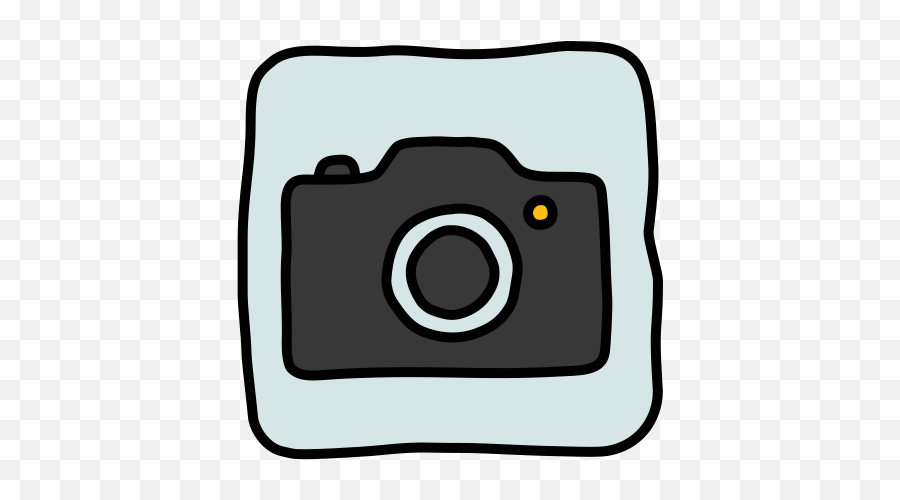 Camera Icon In Doodle Style - Hand Drawn Camera App Icon Png,Camer Icon