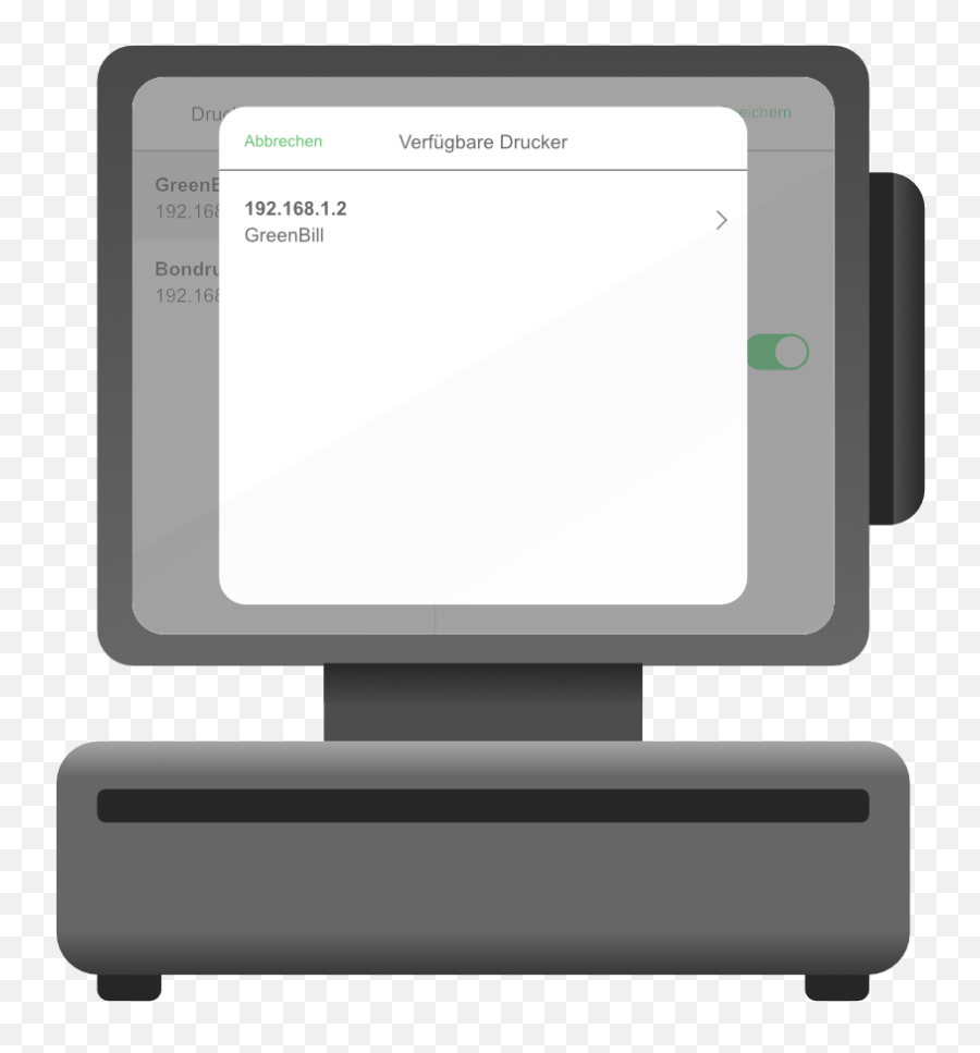 So Funktionierts U2013 Greenbill - Ihr Papierloser Bondrucker Horizontal Png,Pos Terminal Icon