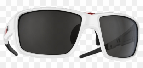 Tracker Ozon - Shiny white smoke Bliz Protective Full Rim png