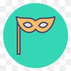 Theatre Carnival New Year Festival Art Mask Stage Icon - Drama Masks Png Icons