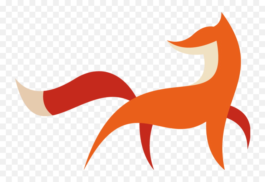 Fox Logo Wild Animal Sticker - Clip Art Png,Red Fox Icon