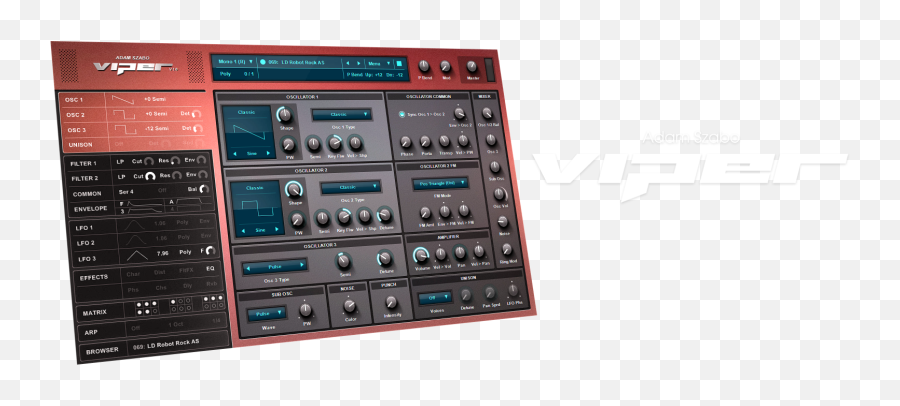 Viper U2013 Adam Szabo Official Website - Electronic Musical Instrument Png,Viper Icon 2