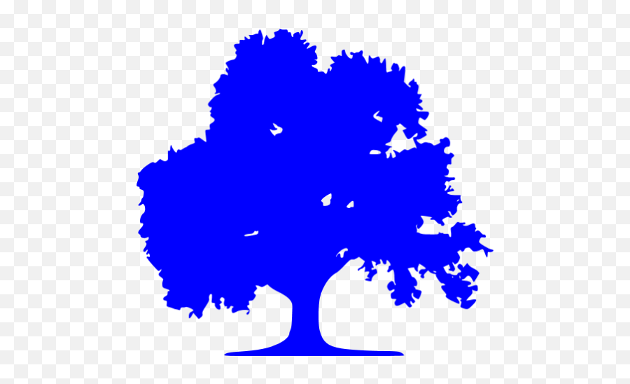 Blue Tree 49 Icon - Free Blue Tree Icons Penney Retirement Community Png,Tree Icon Vector Free Download