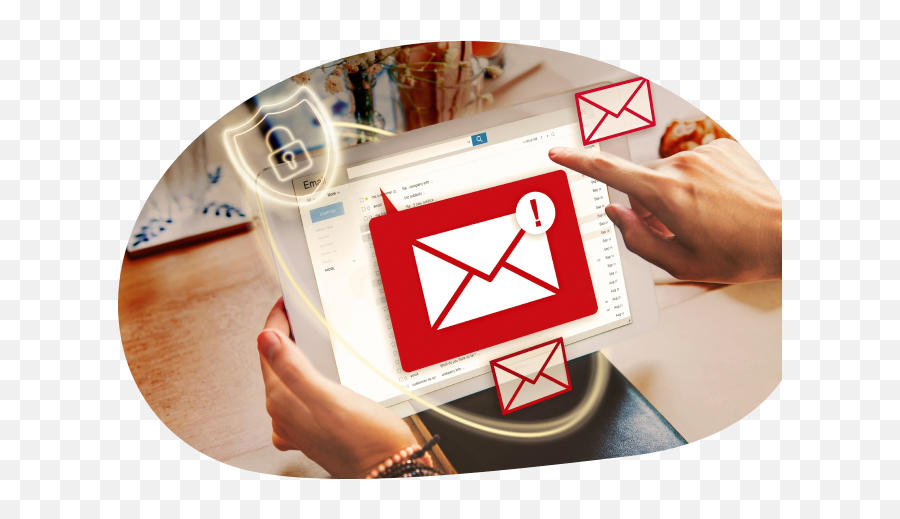 Email Secure - Get Complete Email Security With Airtel Internet Emails Png,Secure Email Icon