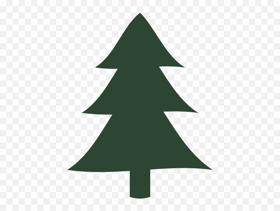 Small Pointy Pine Tree Clip Art - Vector Clip Clipart Pine Tree Silhouette Png,Pine Trees Png