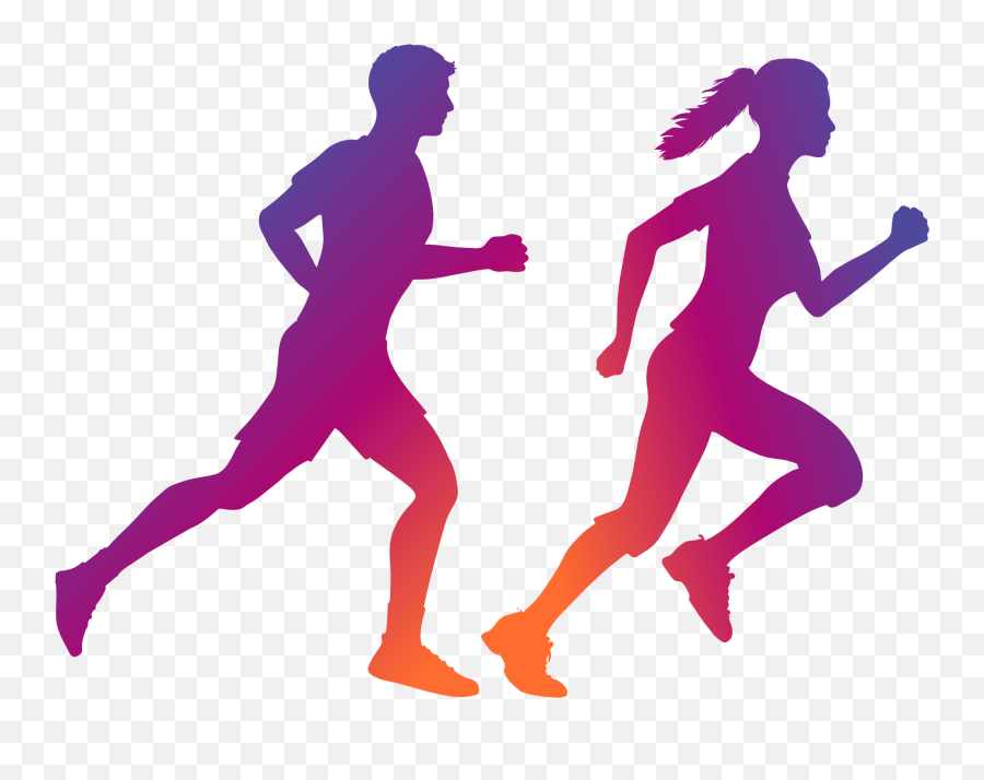 Running Png People Icon And Logos Free - Runner Png,Rose Silhouette Png