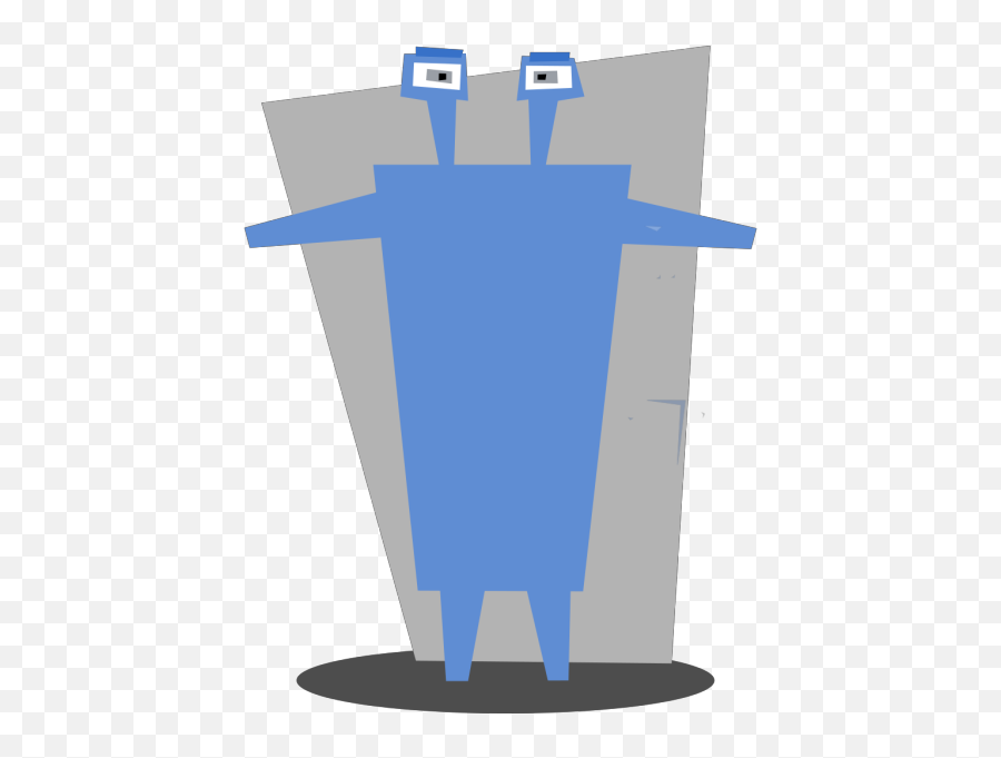 Blue Alien Png Svg Clip Art For Web - Download Clip Art Clip Art,Alien Folder Icon