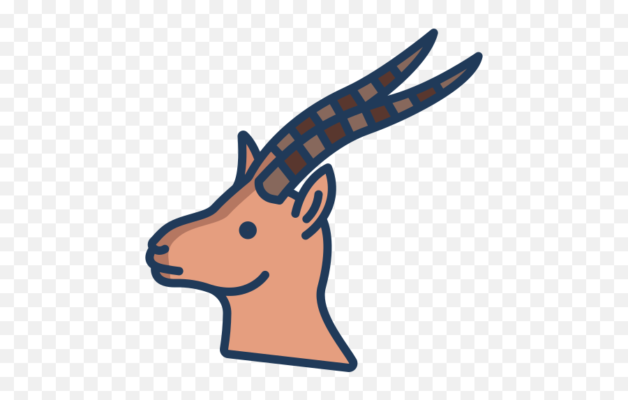Gazelle - Free Animals Icons Antelope Png,Impala Icon