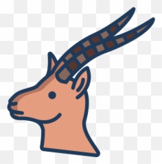 Gazelle - Free animals icons Antelope png