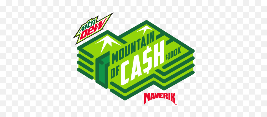 Mountain Of Cash U2013 Maverik And Dew Png Mtn