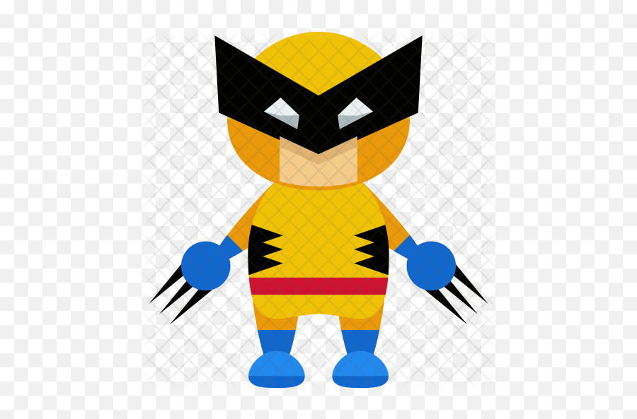 Wolverine Icon Of Flat Style - Icon Png,Wolverine Png