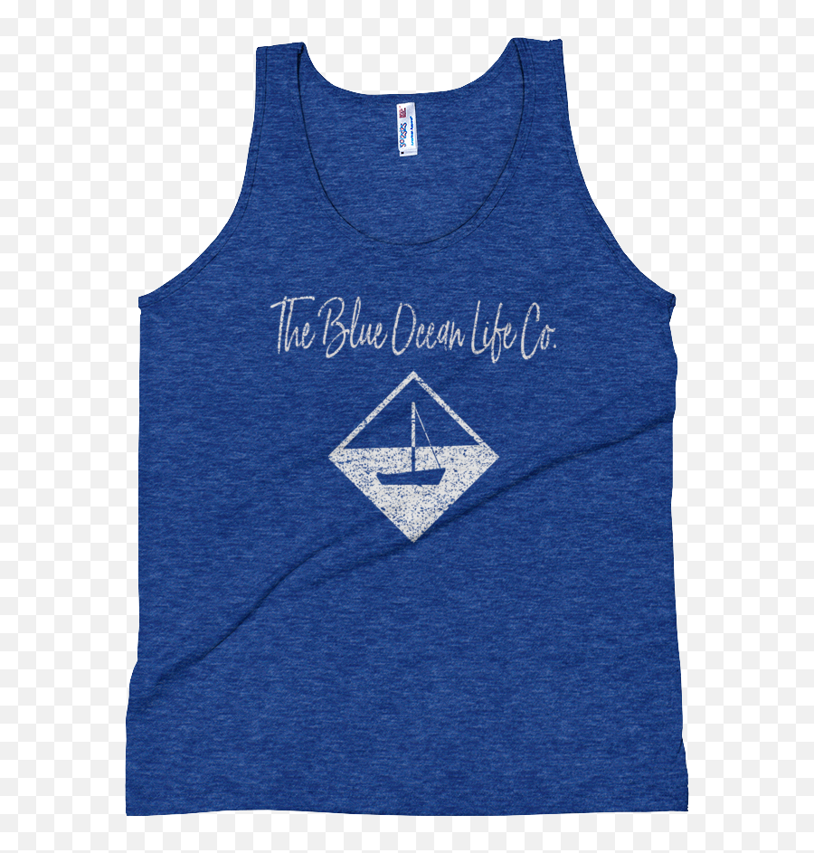 Blue Ocean Life - Sleeveless Shirt Png,Sailboat Logo