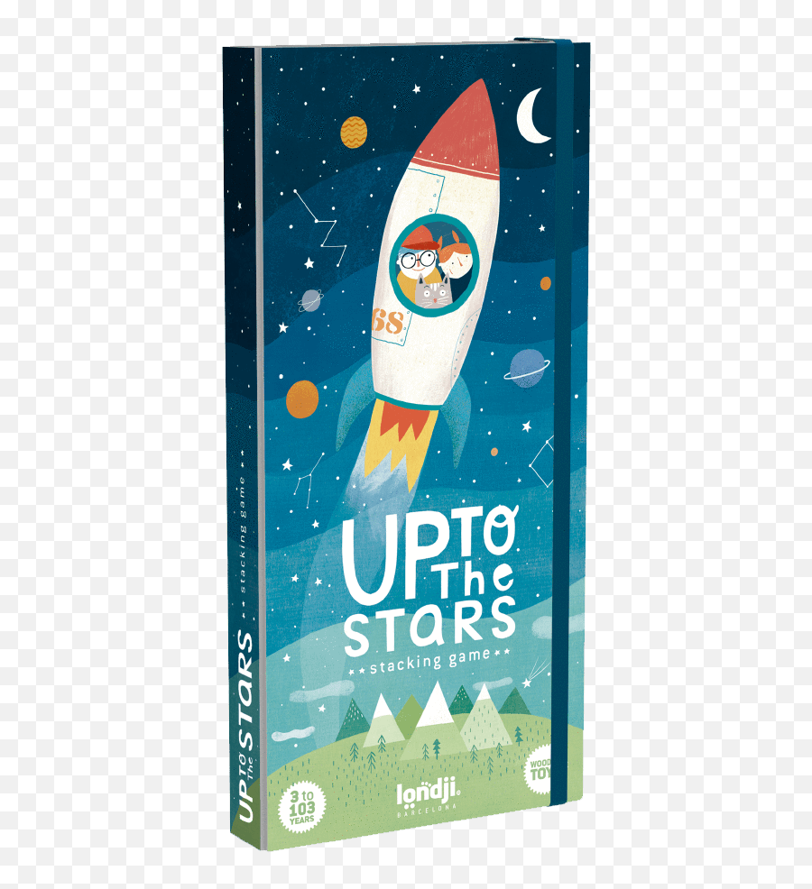 Make Your Own Space Mission Vehicles - Londji Up To The Stars Stacking Game Png,Toy Png