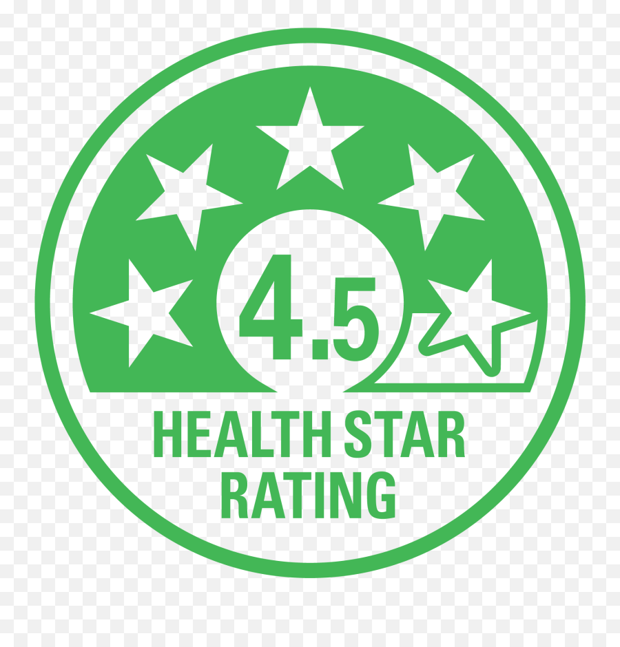Health Star Rating Png 5 Image - Health Star Rating,Starts Png