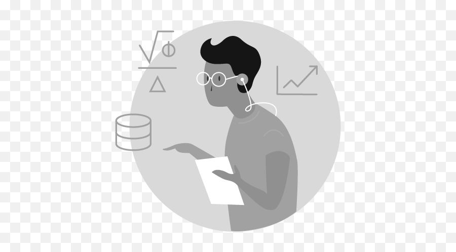 Dscp50 Data Science Clipart Png Atypiques - Mag Cartoon,Scientist Clipart Png