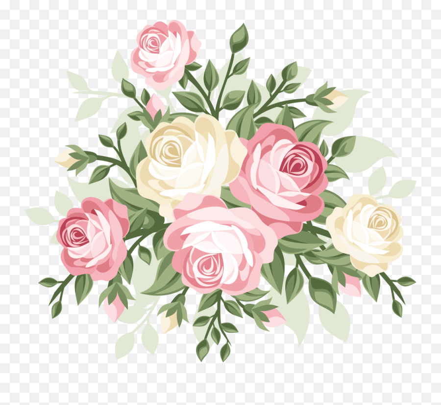 Http - A Top4top Netp 84wyfj2 Vintage Flowers Rose Bouquet Watercolor Png,Vintage Flowers Png