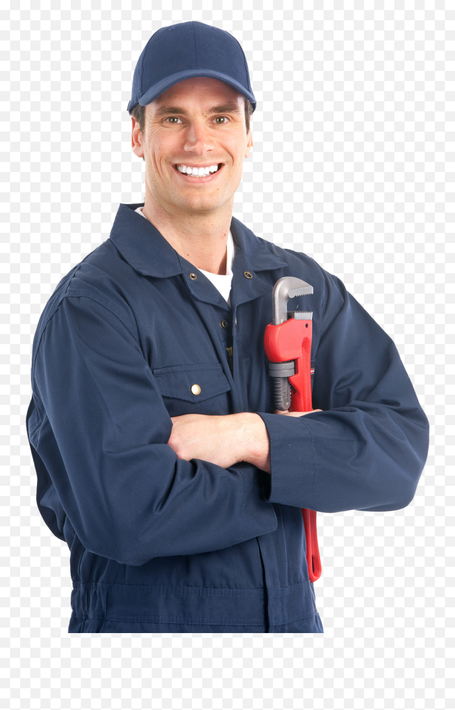 Download Industrail Worker Png Image - Plumber Transparent Background,Workers Png