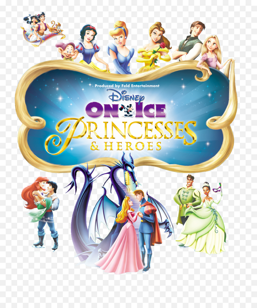 Download Disney - Princess Heroes Disney On Ice Png,Disney Princess Logo