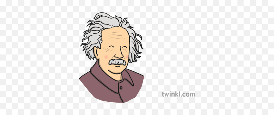 Albert Einstein Illustration - Cartoon Png,Einstein Png