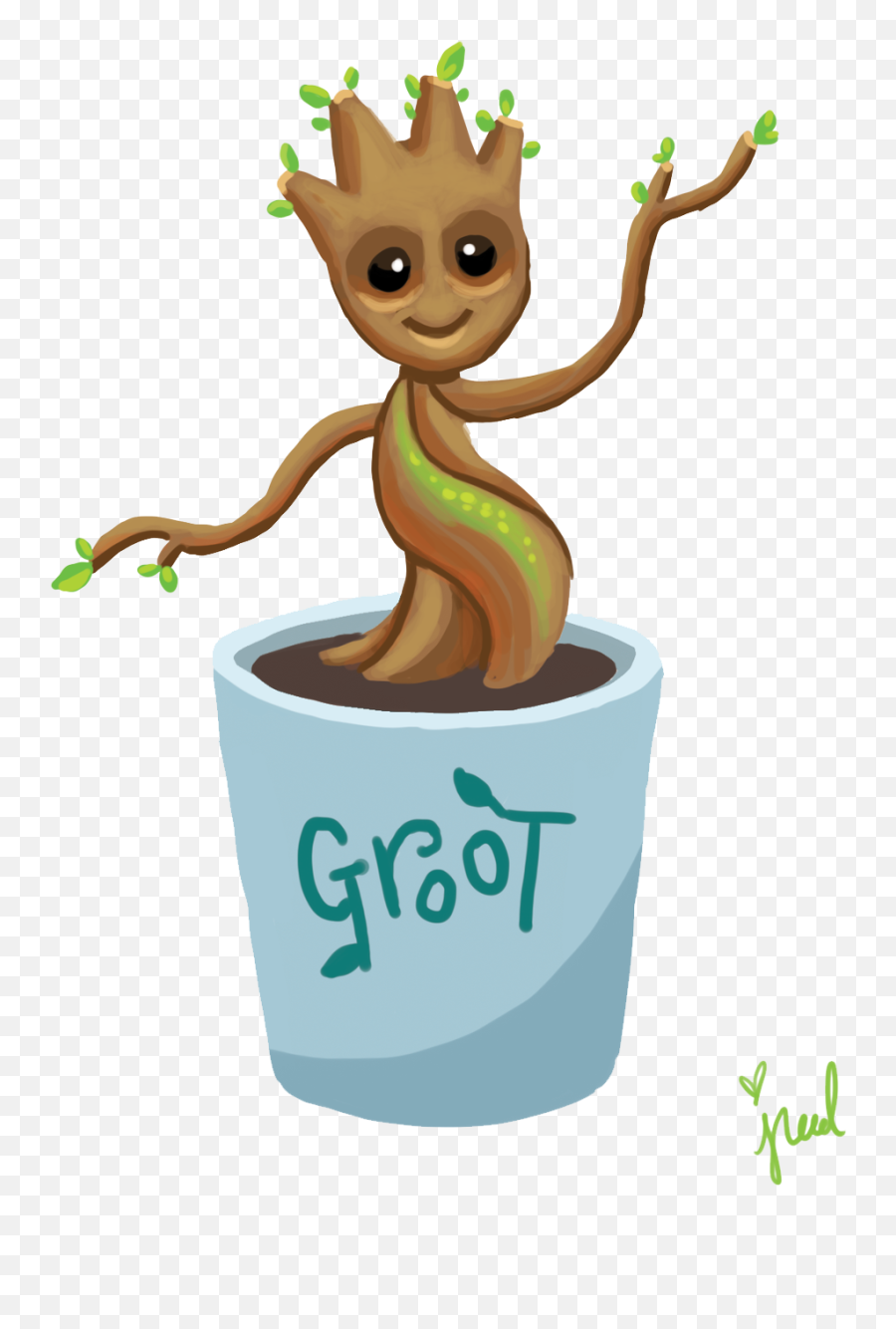 Baby Groot Transparent Background - Baby Groot Transparent Background Png,Groot Png
