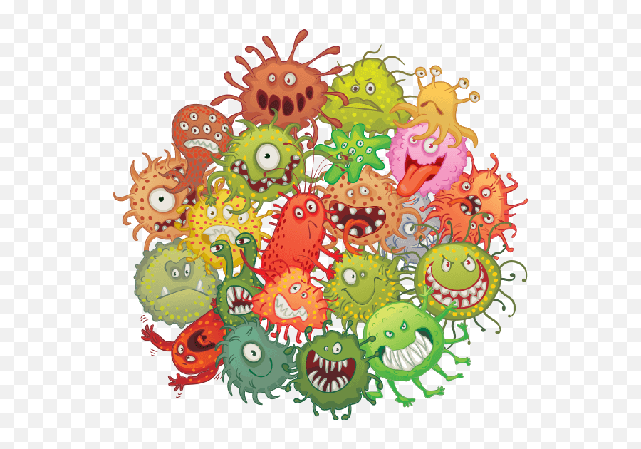 free clipart germs cartoons