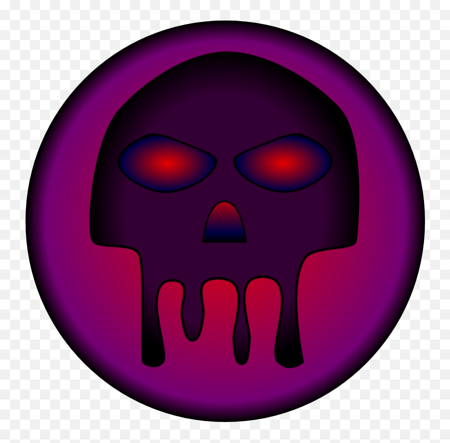 Evil Skull By Boomershin - Skull Png Skull,Skull Emoji Transparent
