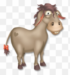 Hay Clipart Horse Transparent Free For - Burro Hay Day Png,Donkey Png