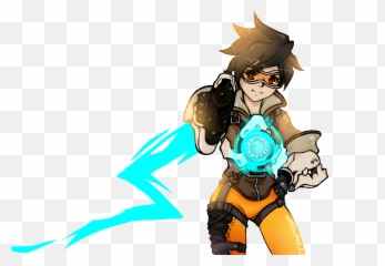 overwatch #tracer #mlg #blizzard - Rule 63 Tracer, HD Png Download