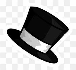 Topper Hat Png Hd - Top Hat Clipart,Mad Hatter Hat Png
