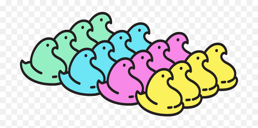 Peeps Logo Clip Art - Peeps Transparent Png,Peeps Png