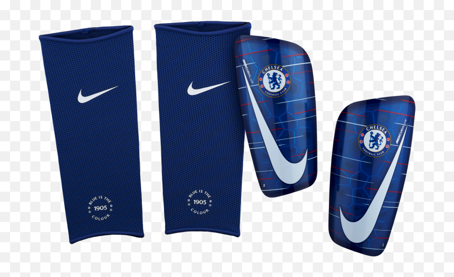 Shin Pads Nike Chelsea Fc Mercurial - Chelsea Fc Png,Chelsea Logo