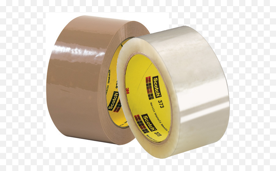 Download 3m 373 Carton Sealing Tape - Clear Scotch Tape Png,Scotch Tape Png